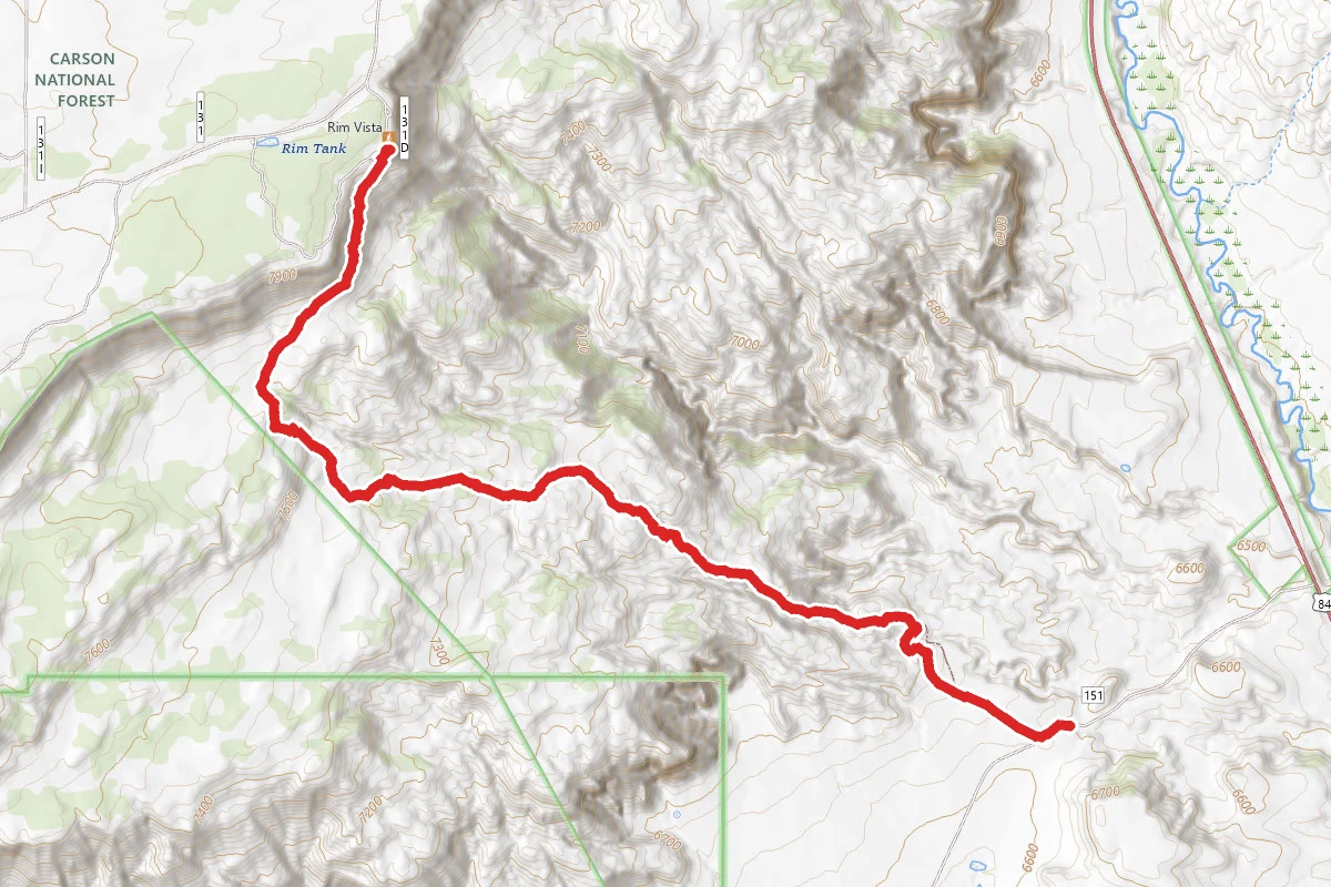 Rim Vista Trail