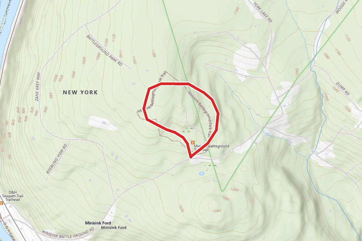 Minisink Battleground Park Trails