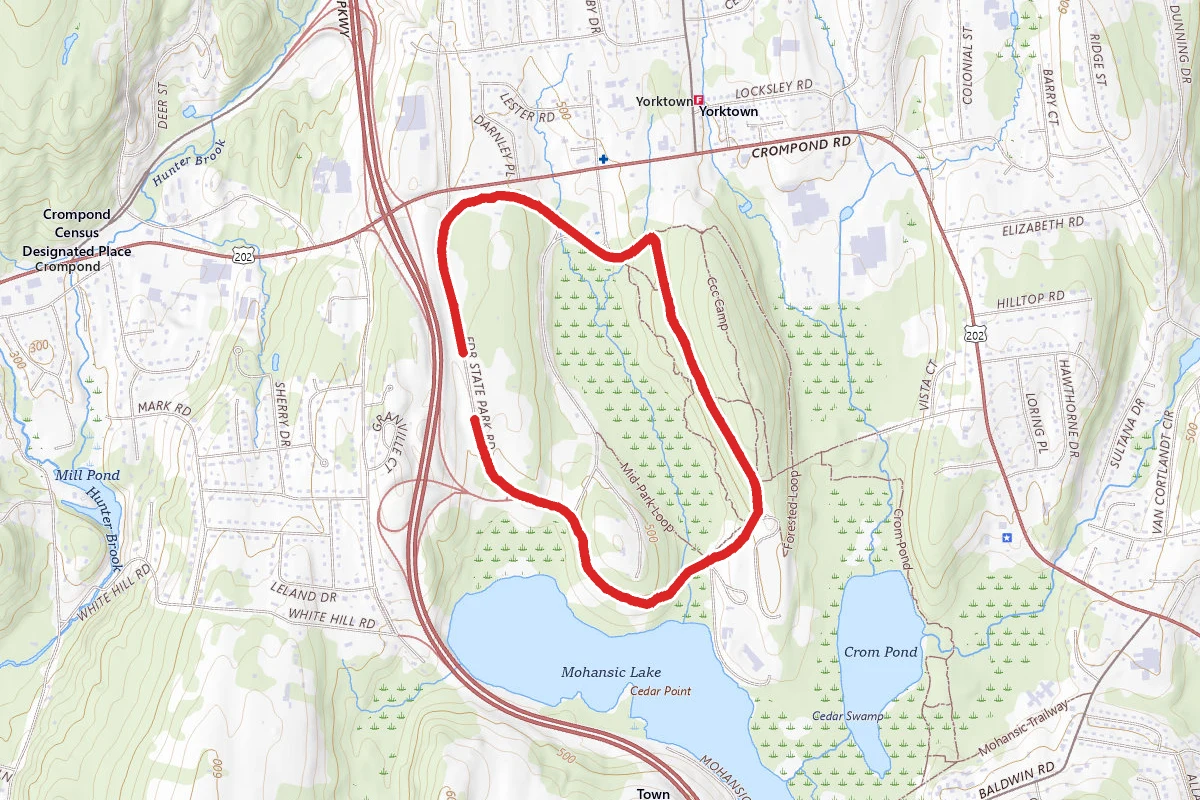FDR State Park Road Loop