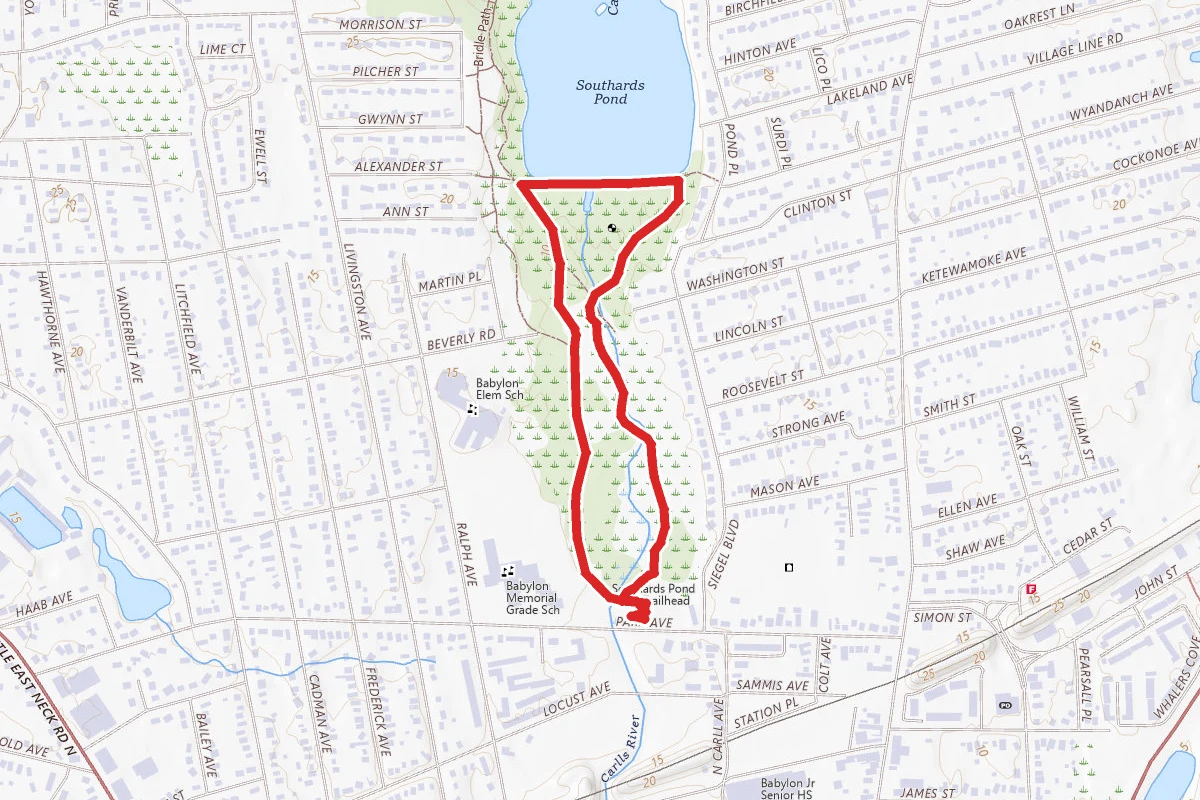 Southards Pond Park Loop