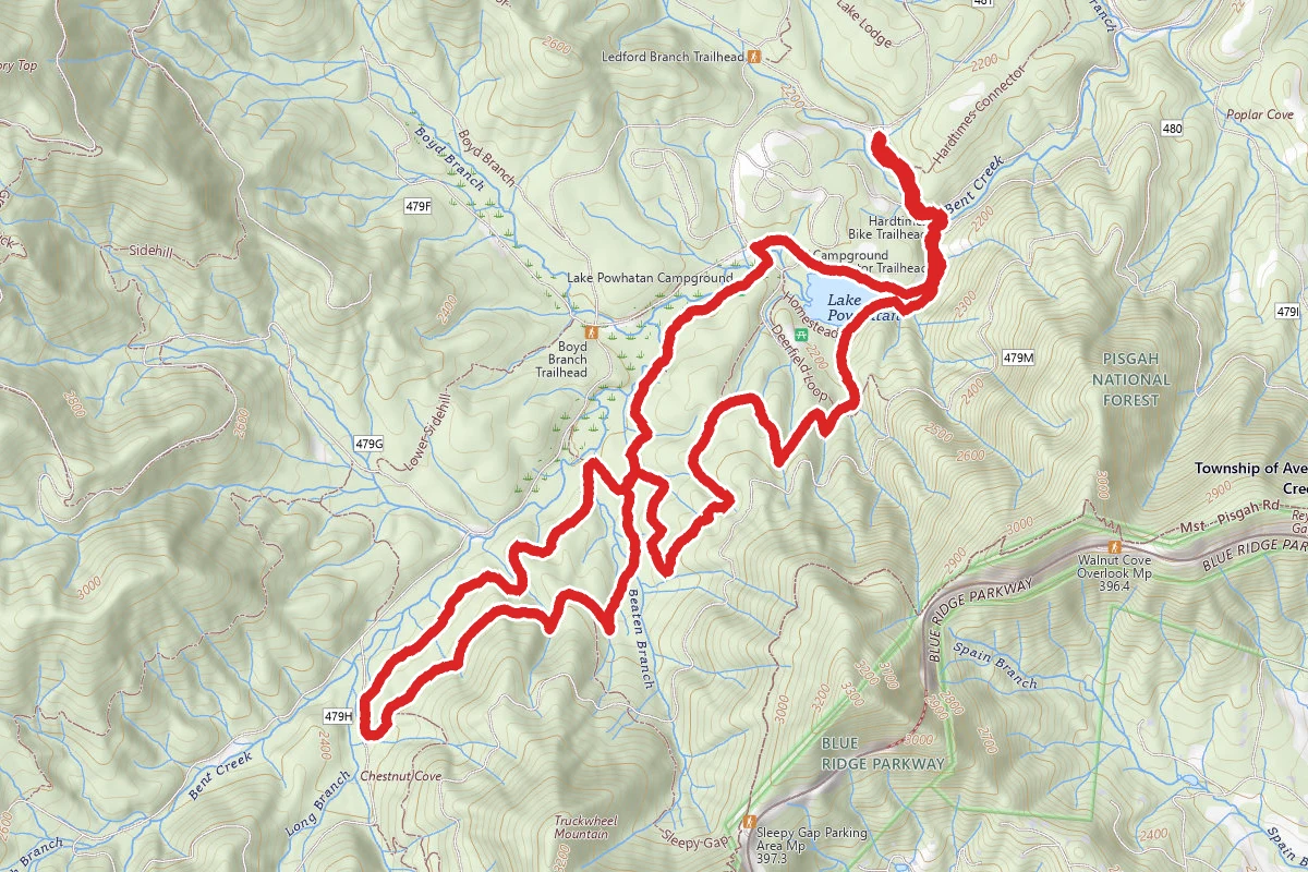 Homestead, Small Creek, Deerfield, Pine Tree and Explorer Loop
