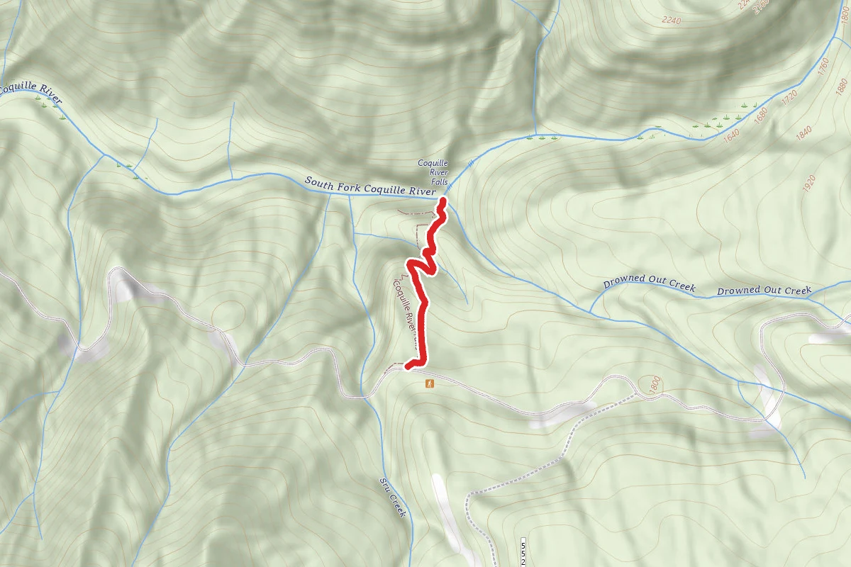 Coquille River Falls Trail