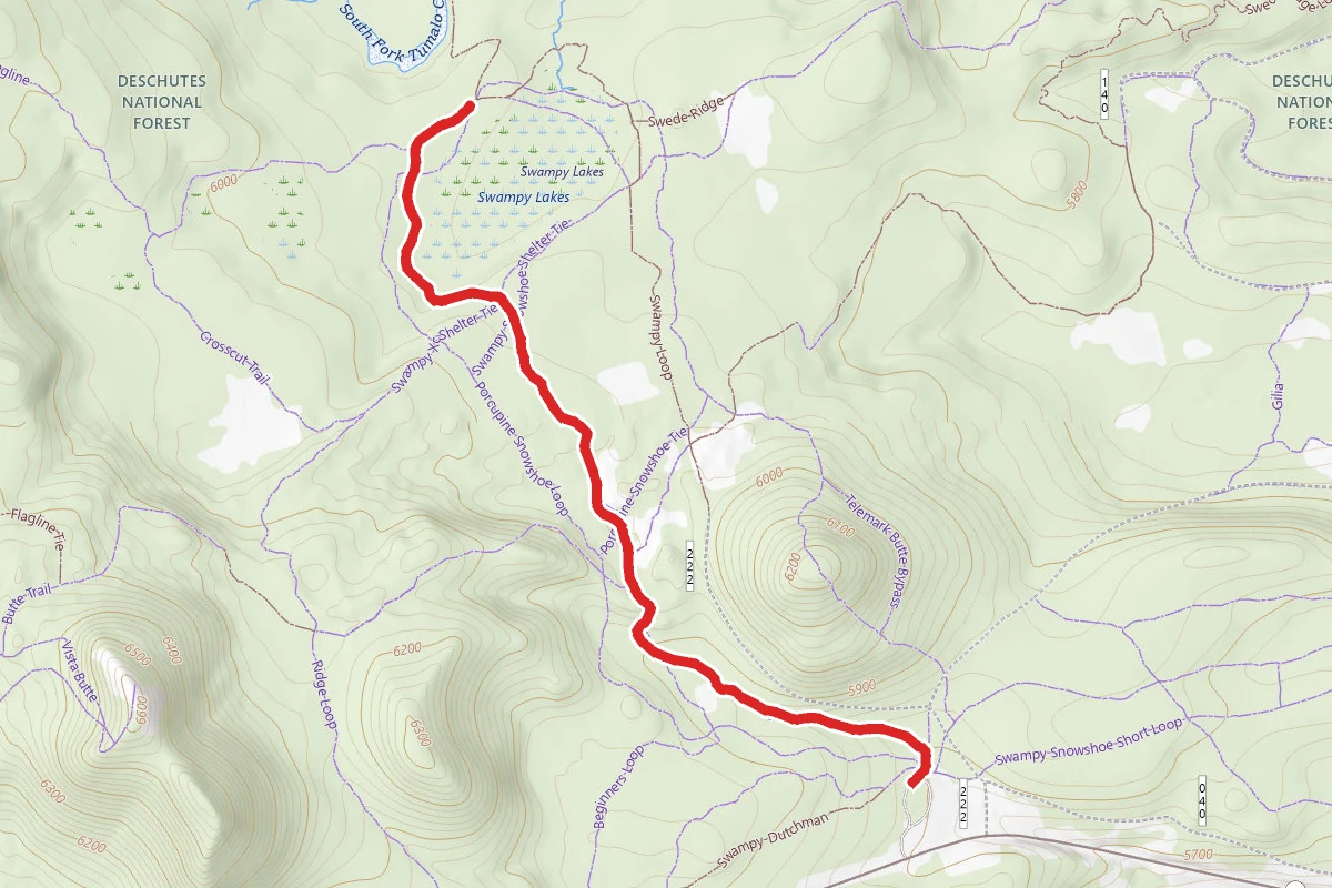Swampy Lakes Trail
