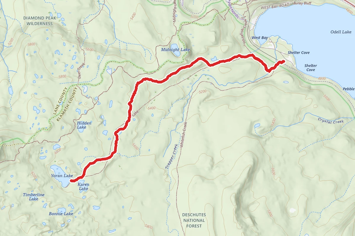 Yoran Lake Trail