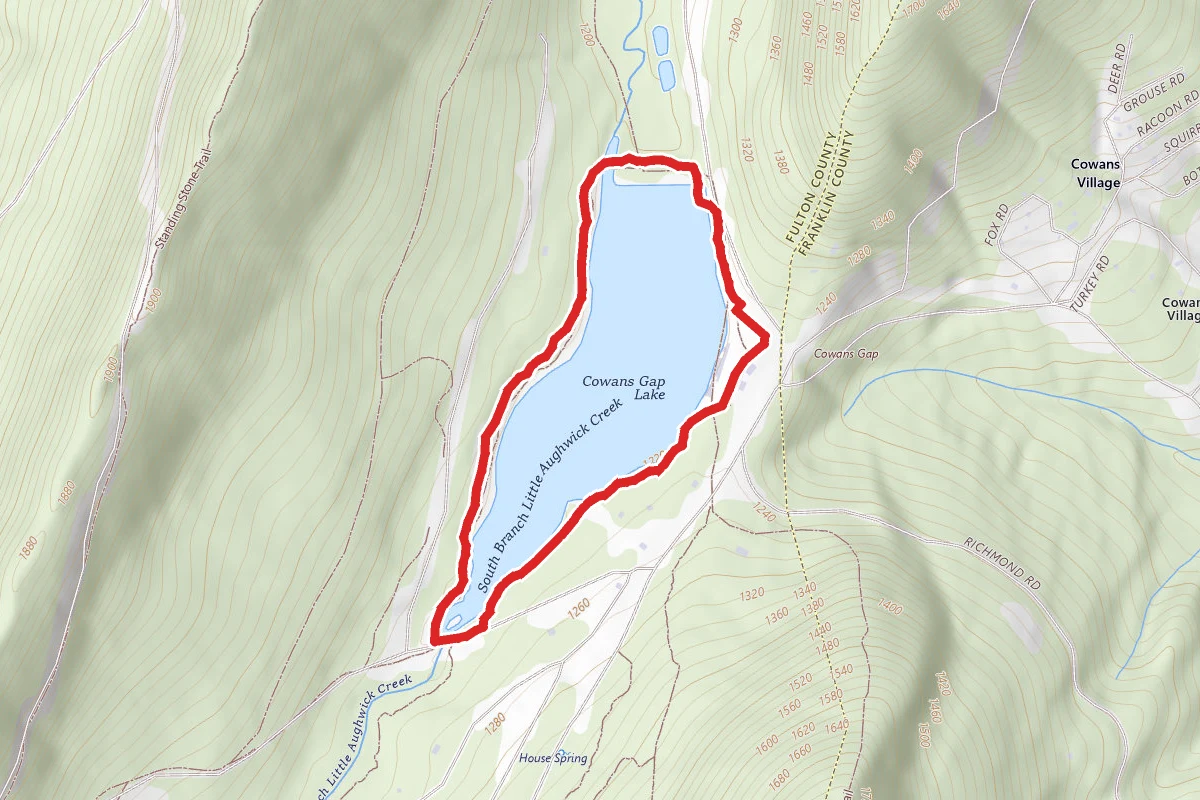 Cowan's Gap Lakeside Trail