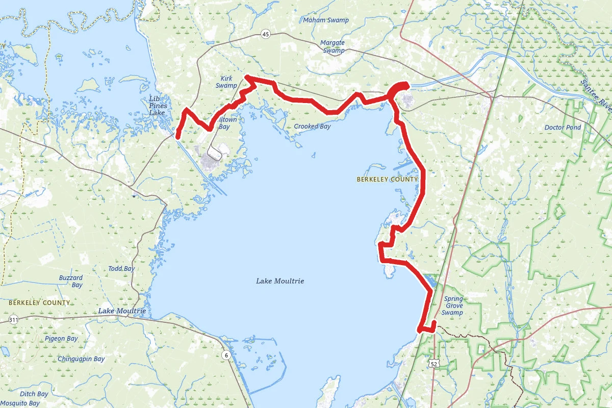 Palmetto Trail Lake Moultrie Passage