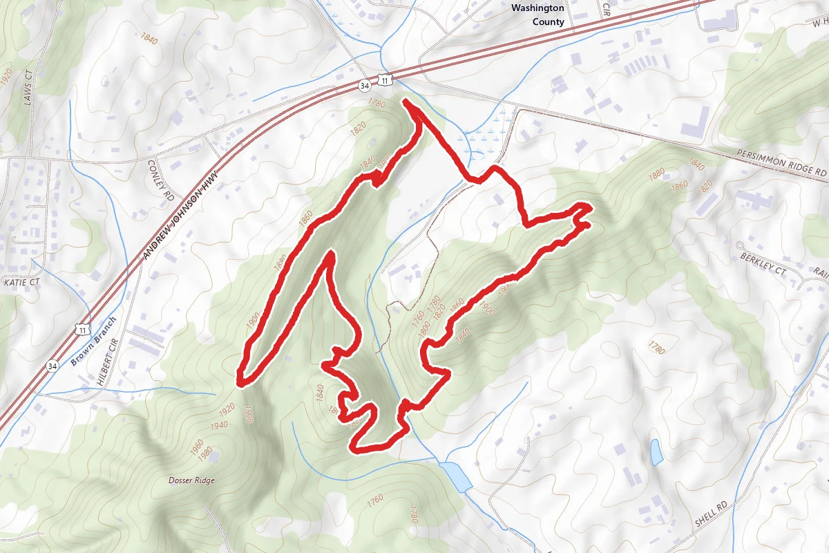 Persimmon Ridge Park Loop