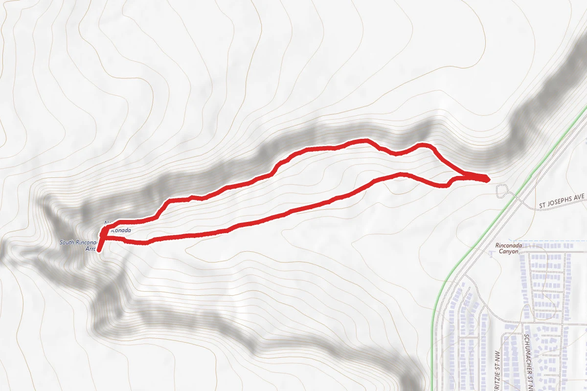 Rinconada Canyon Trail