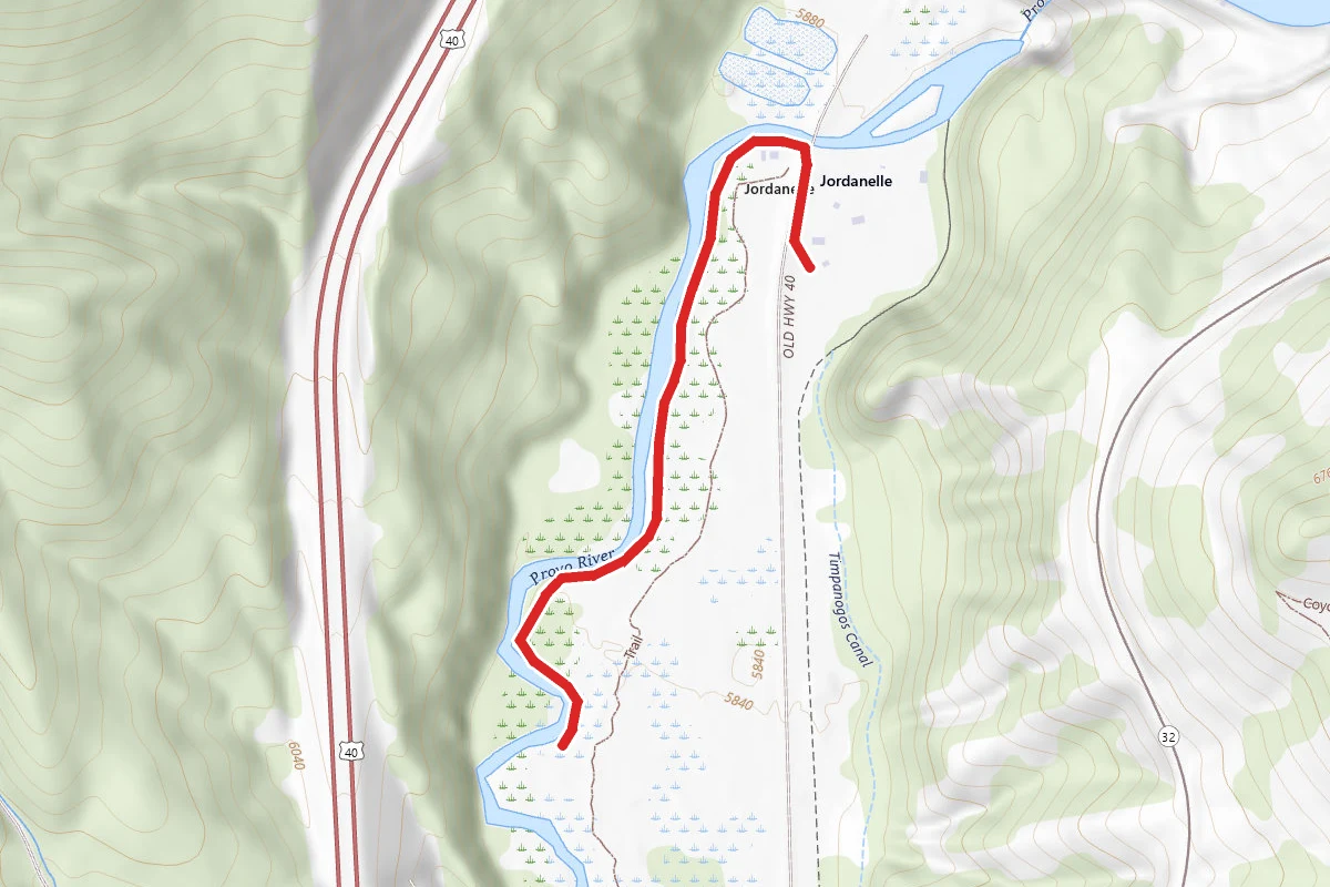 Provo River, Middle