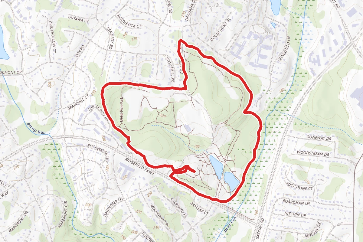 Deep Run Park Perimeter Trail