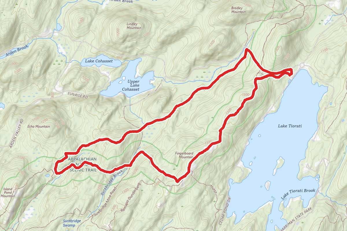 Long Path via Appalachian Trail Loop