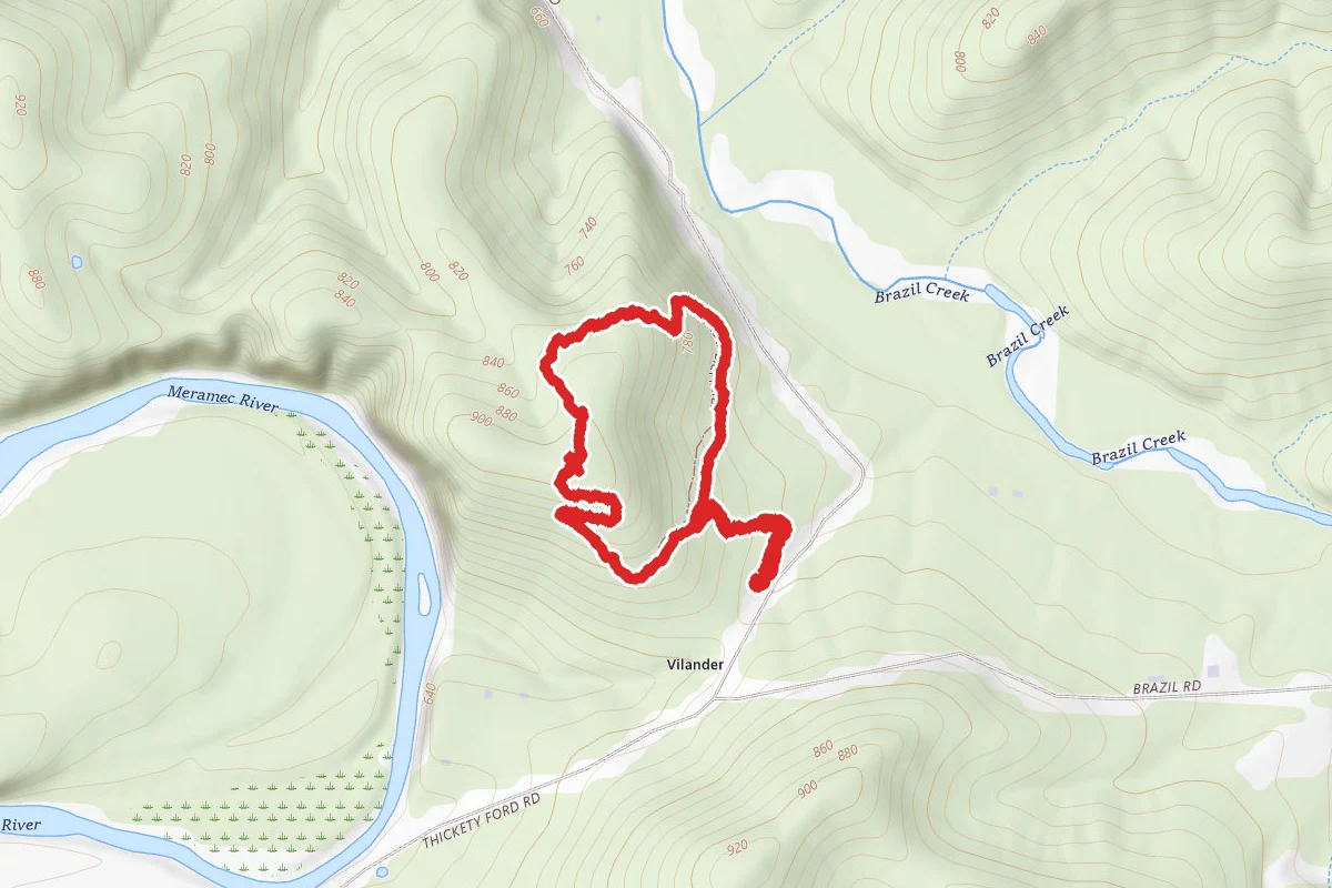 Vilander Bluff Trail