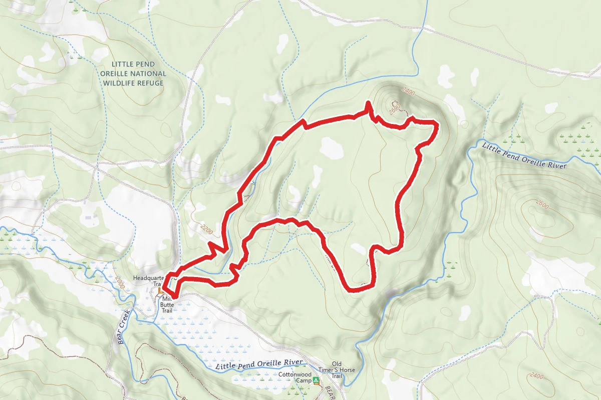 Mill Butte Trail