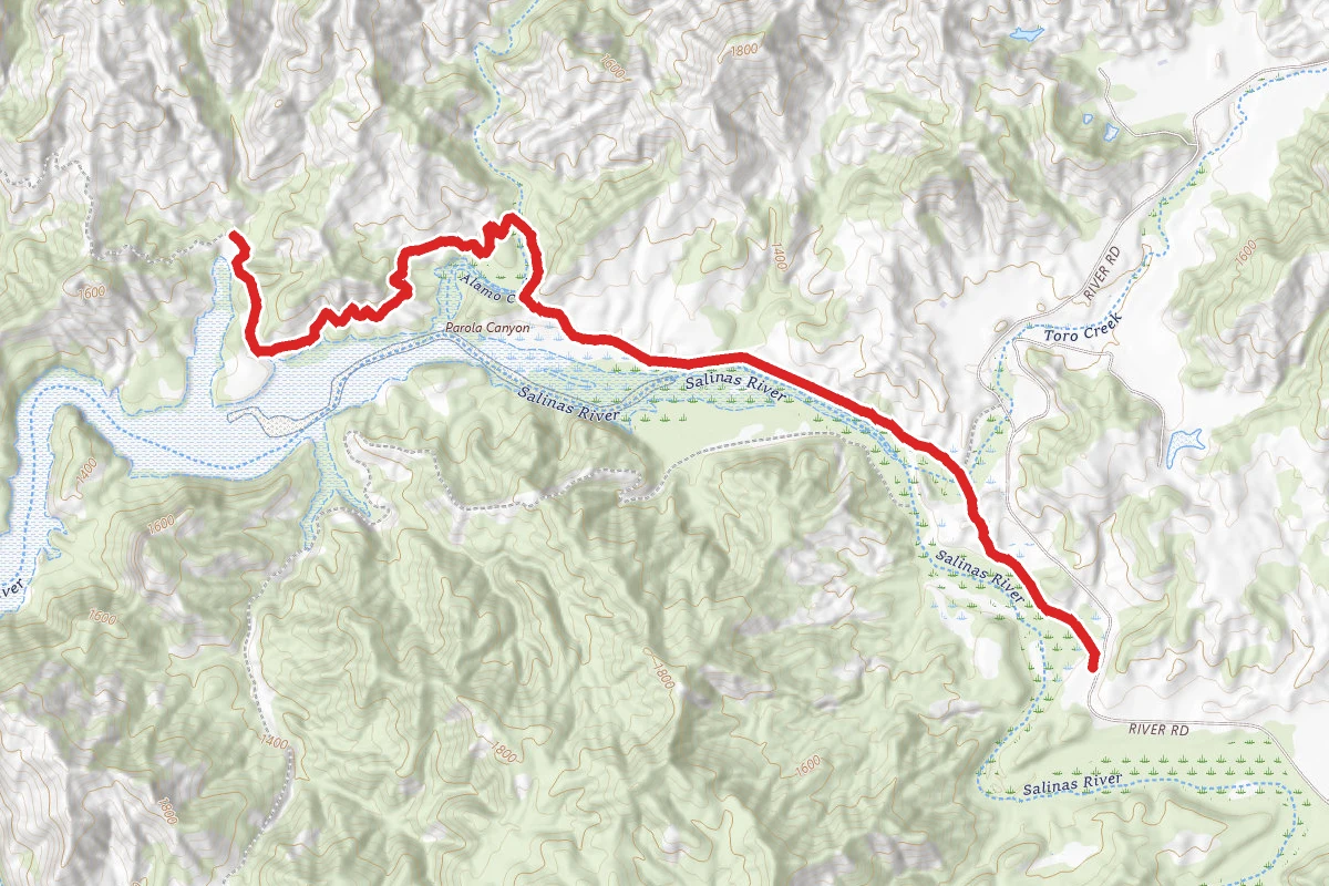 Blinn Ranch and Santa Margarita Trail