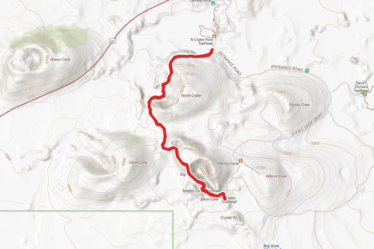 North Crater Trail