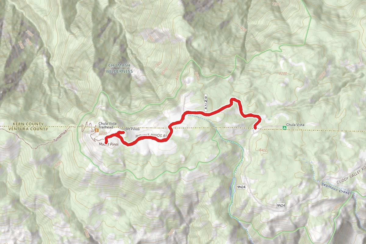 Mount Pinos Trail