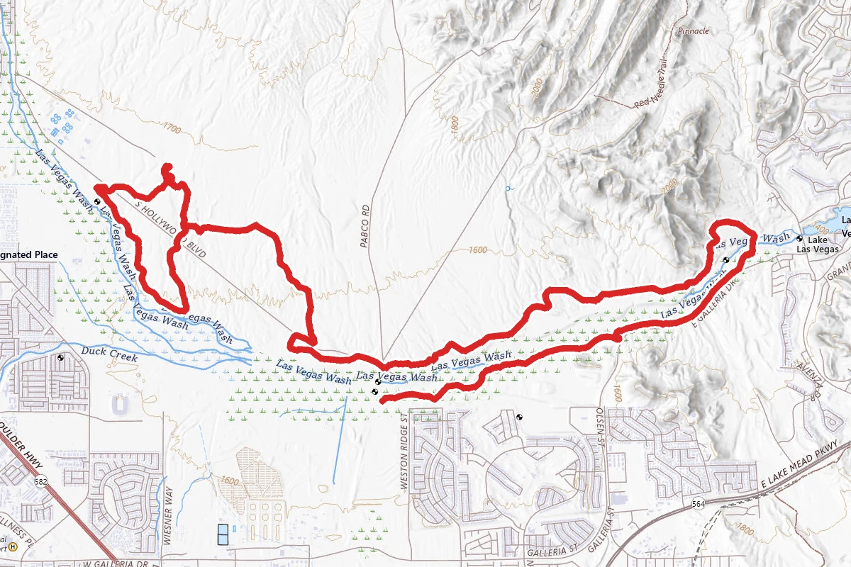 Las Vegas Creek Wetlands Trail