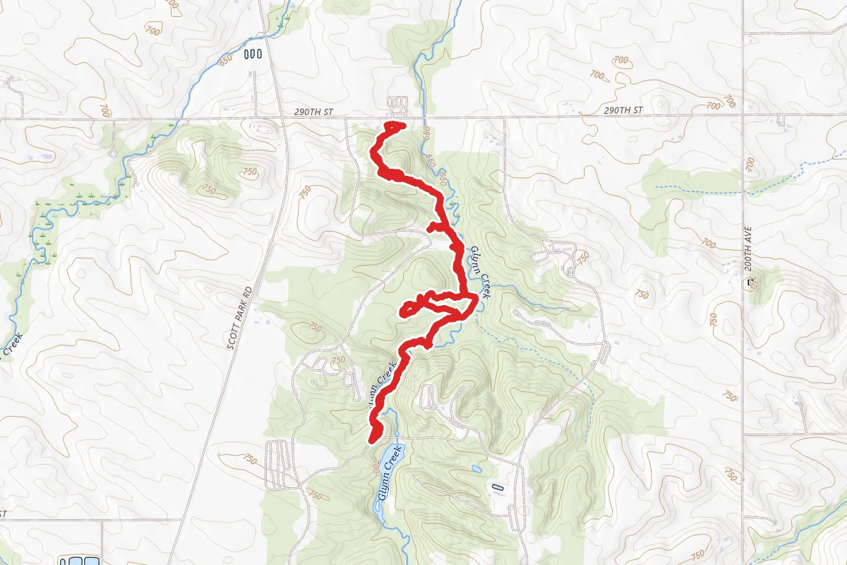 Scott County Park Nature Trail