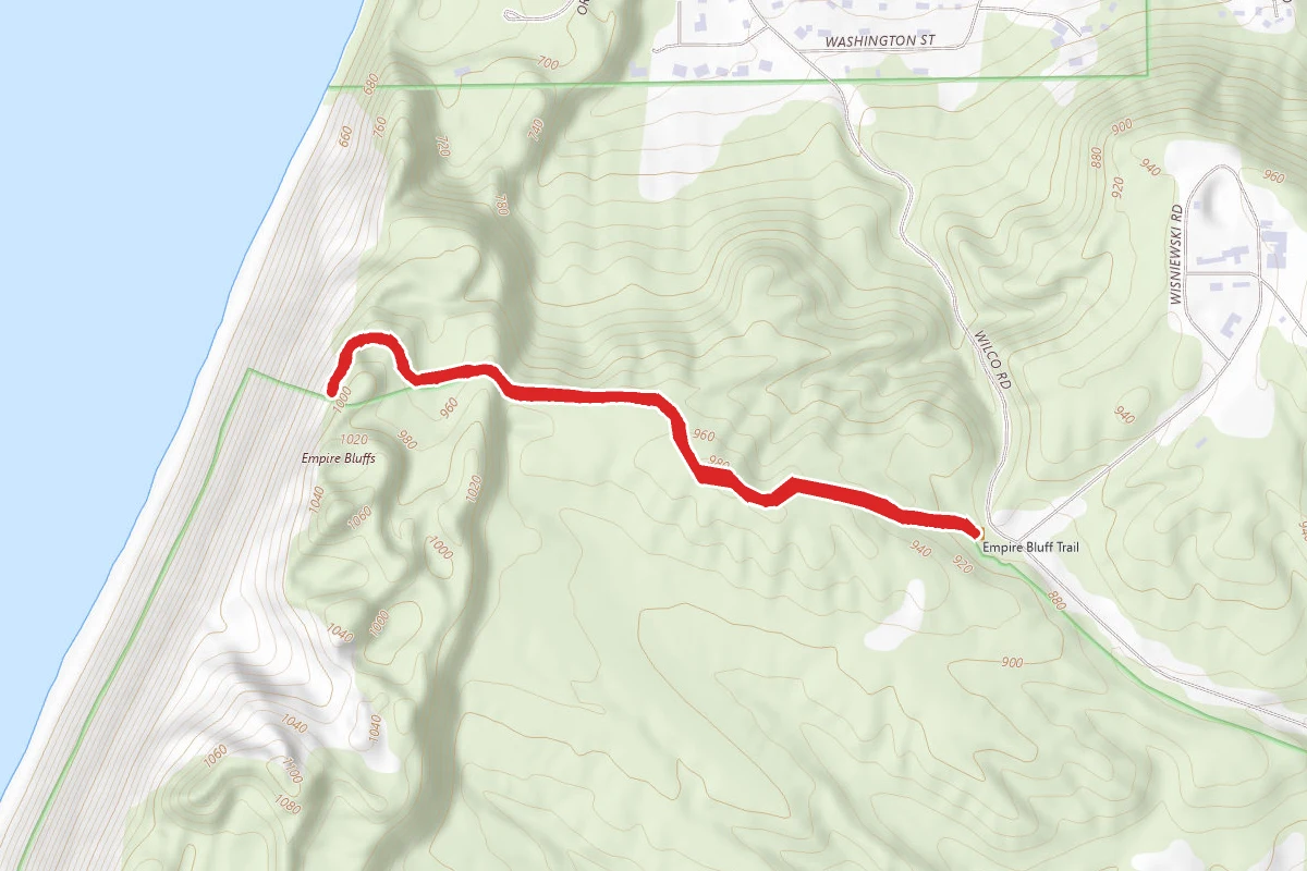 Empire Bluff Trail