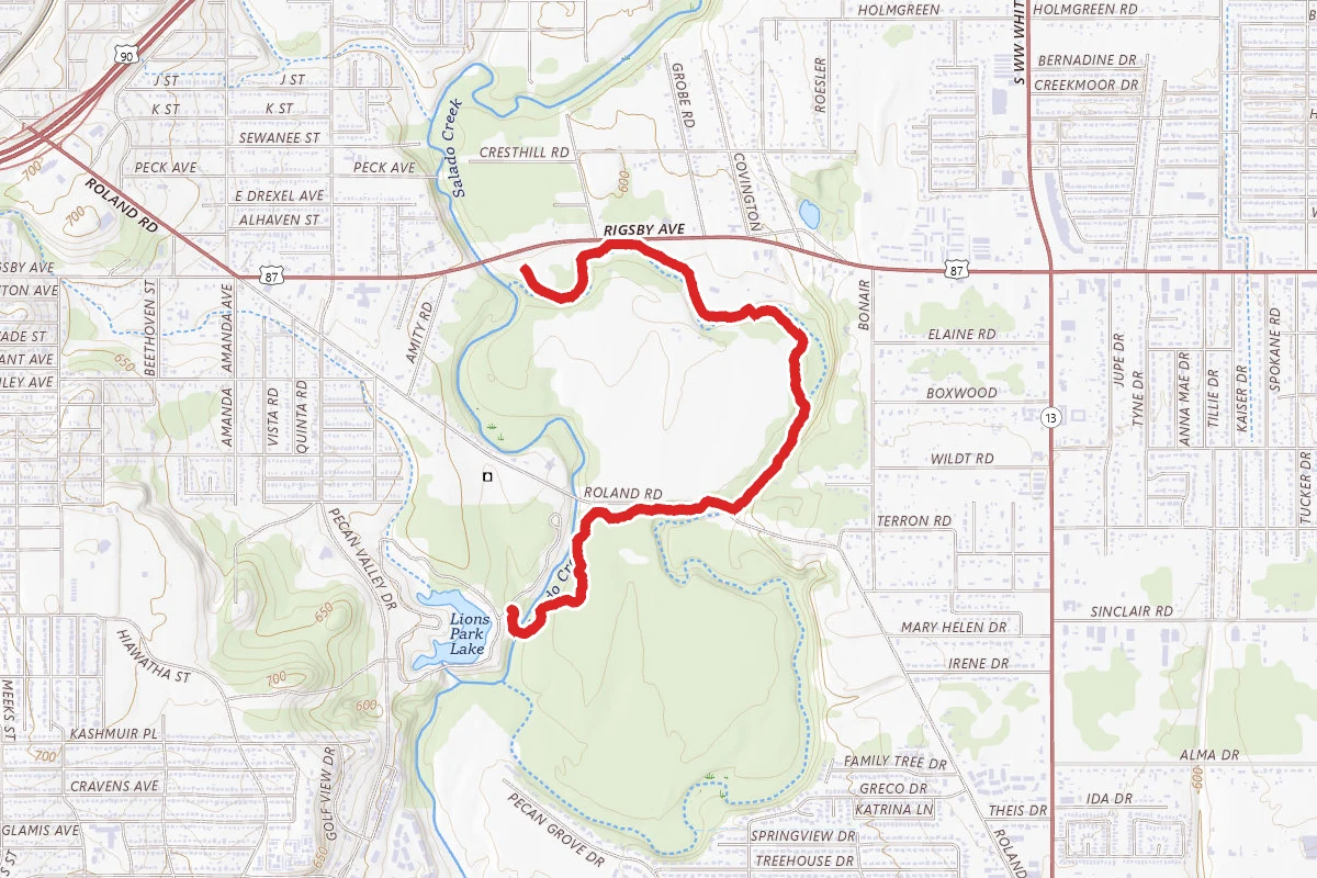 South Salgado Creek Greenway Trail