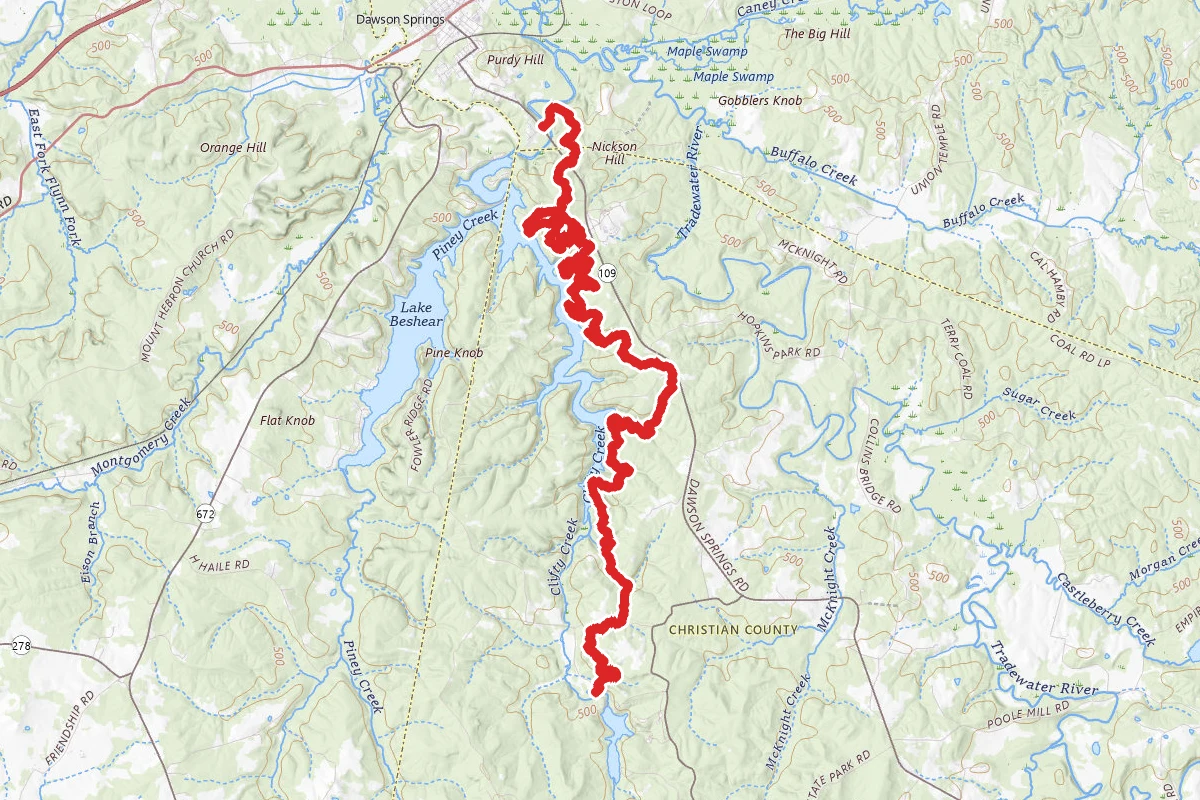 Pennyrile Forest Trail