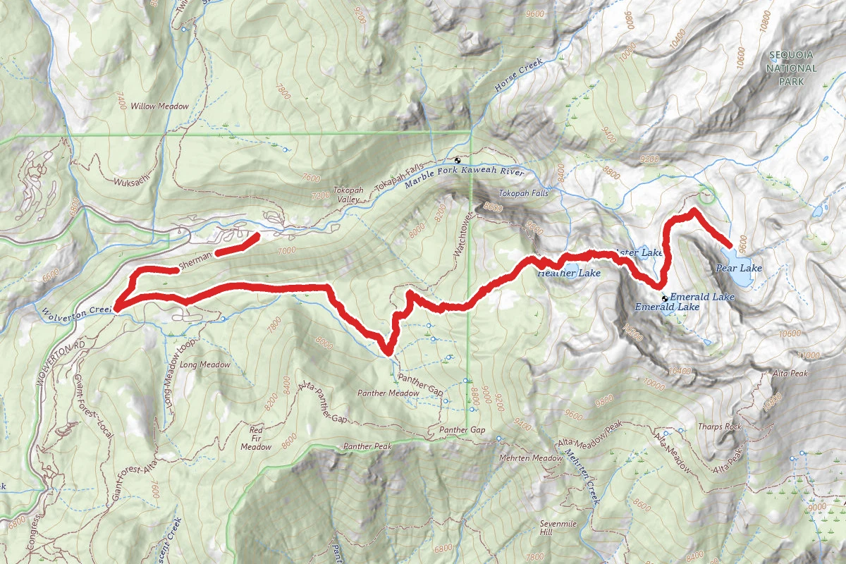 The Lakes Trail