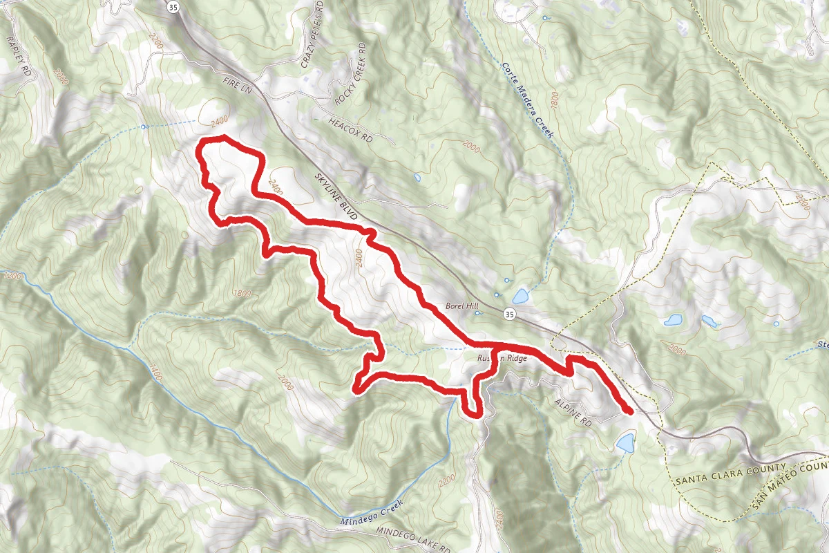Russian Ridge Trail