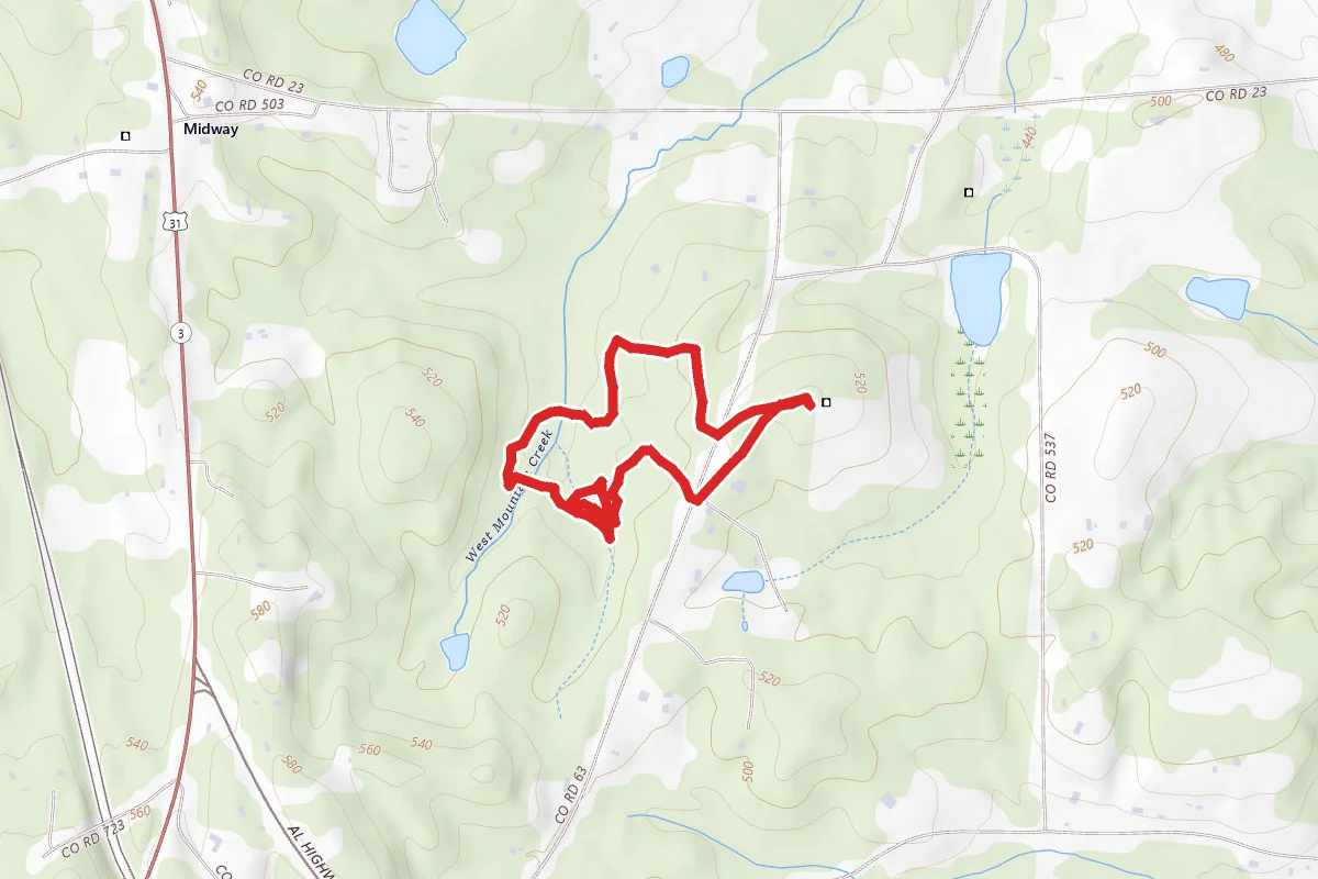 Confederate Memorial Park Loop