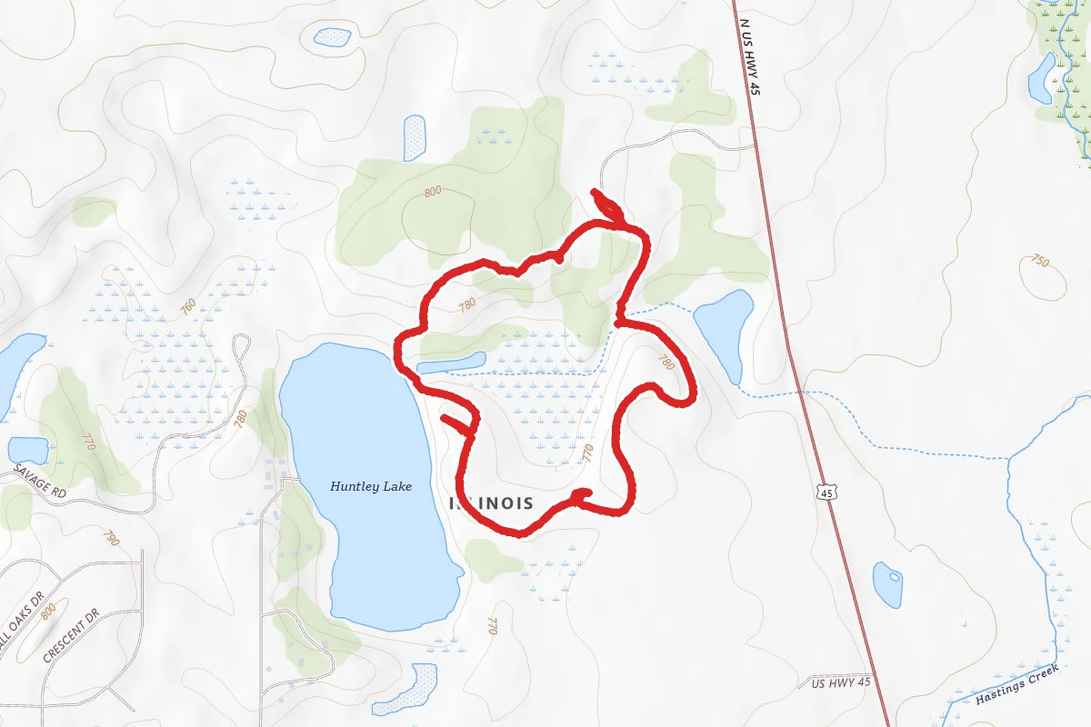 Raven Glen Preserve Trail