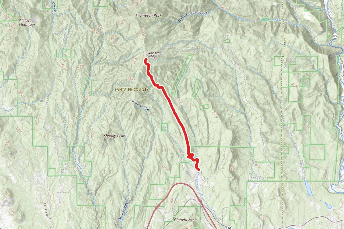 Glorieta Baldy Trail