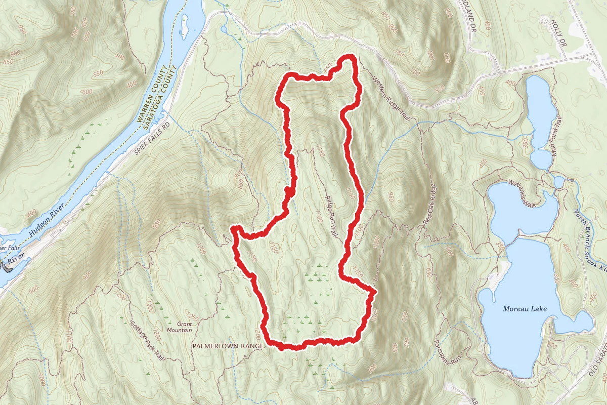 Western Ridge to Baker Trail Loop