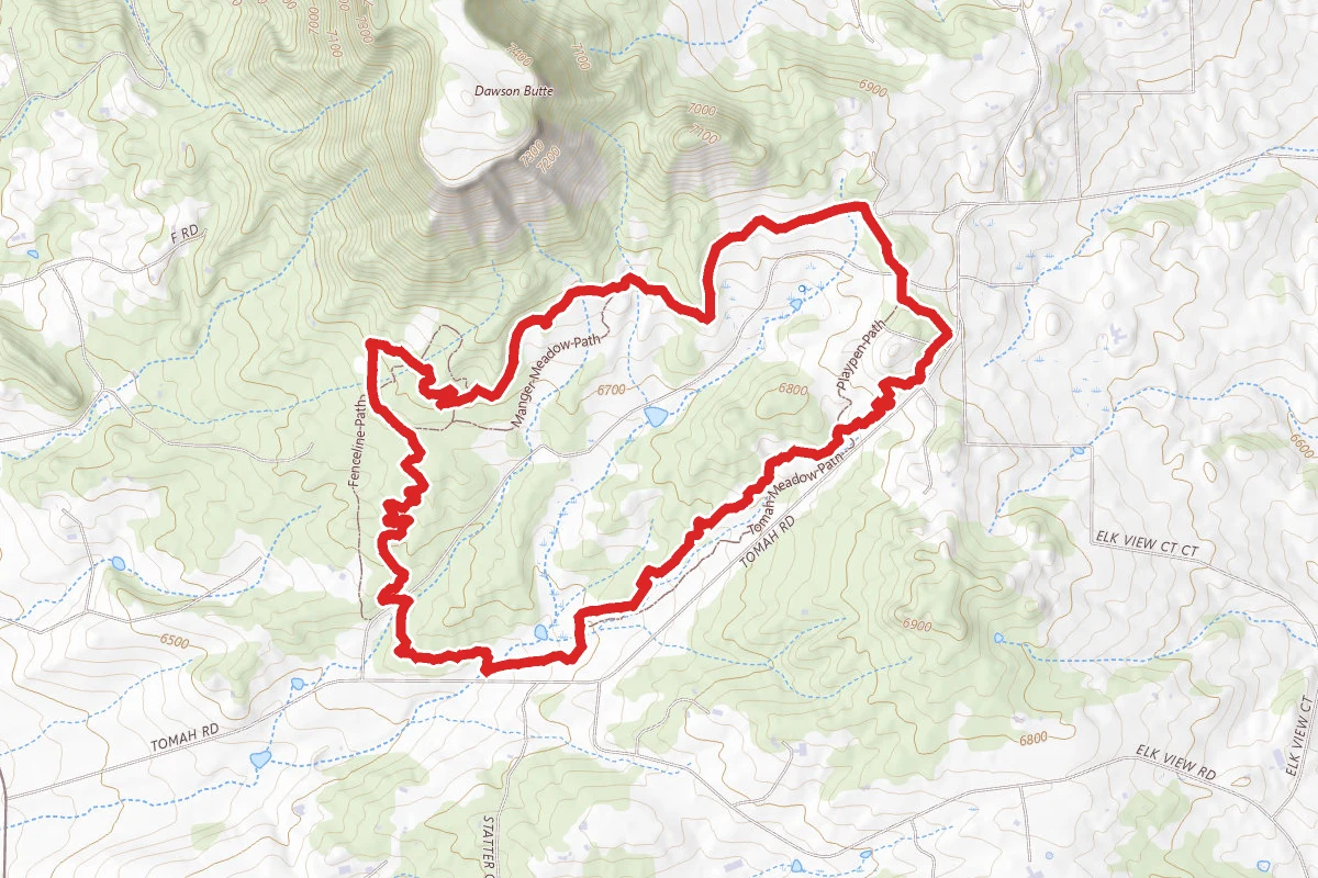 Dawson Butte Ranch Open Space Trail