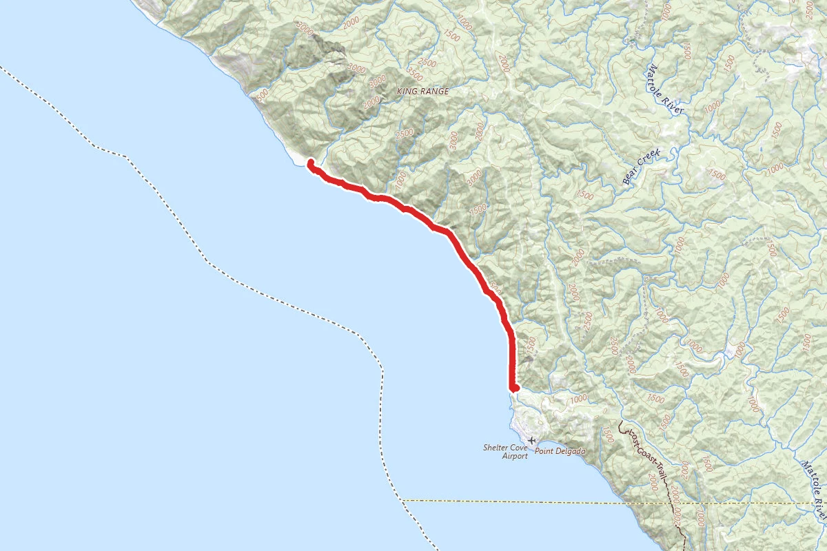 Lost Coast Central Stretch