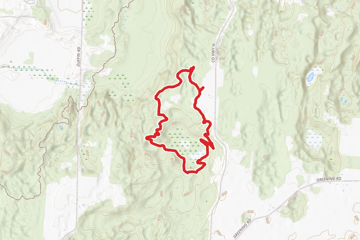 John Muir Orange Trail