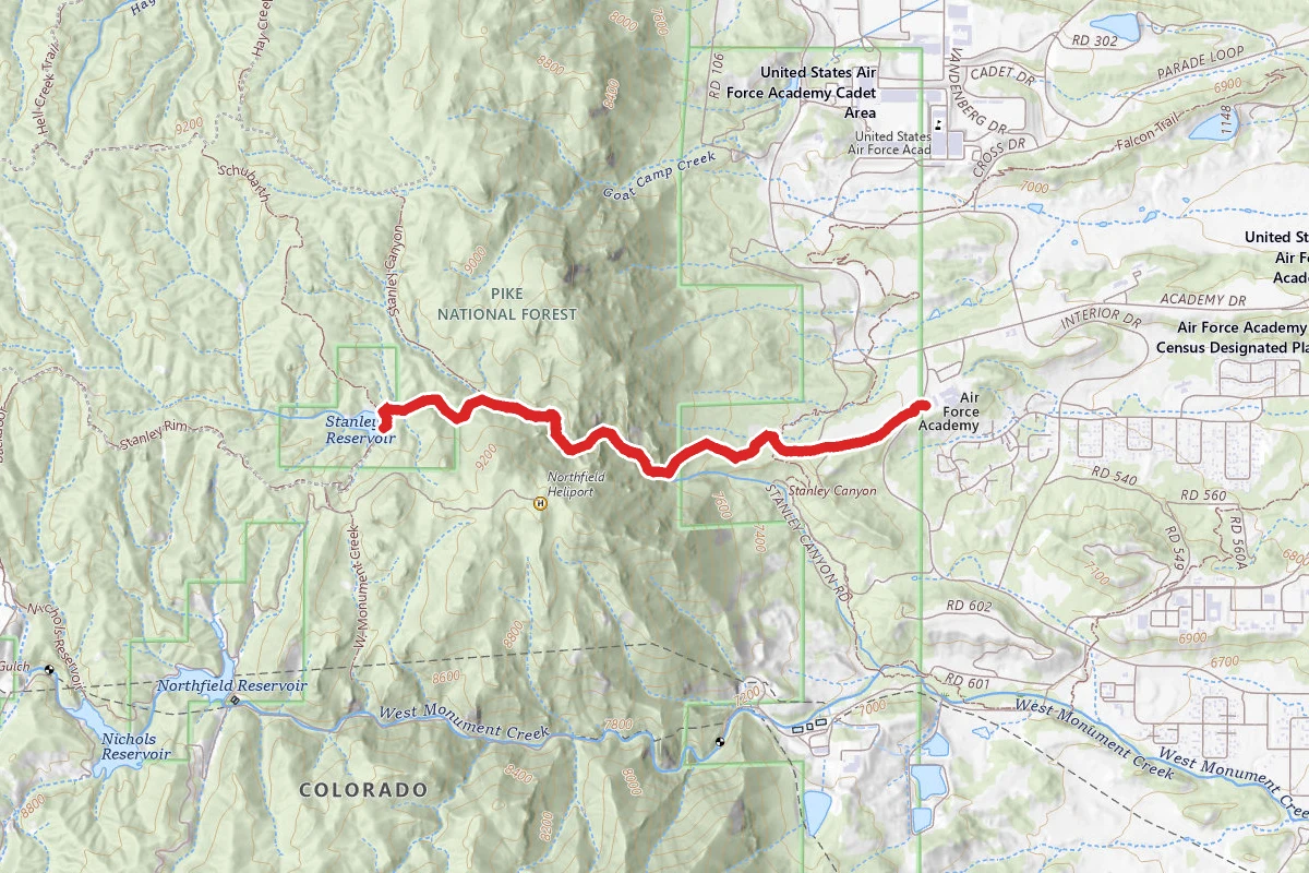 Stanley Canyon Trail
