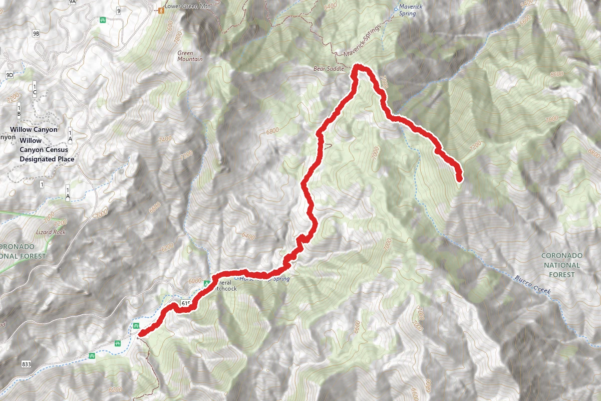 Guthrie Peak Trail