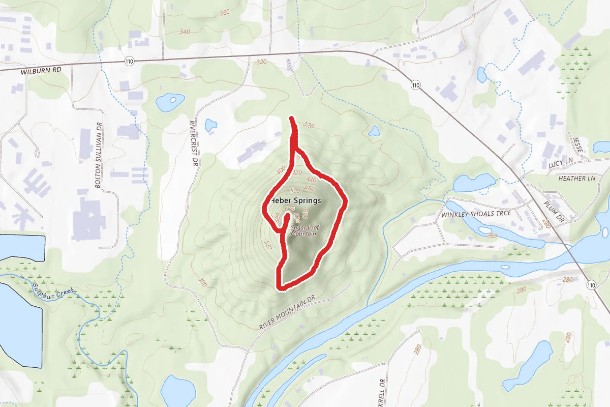 Summit and Tonawanda Trails Loop