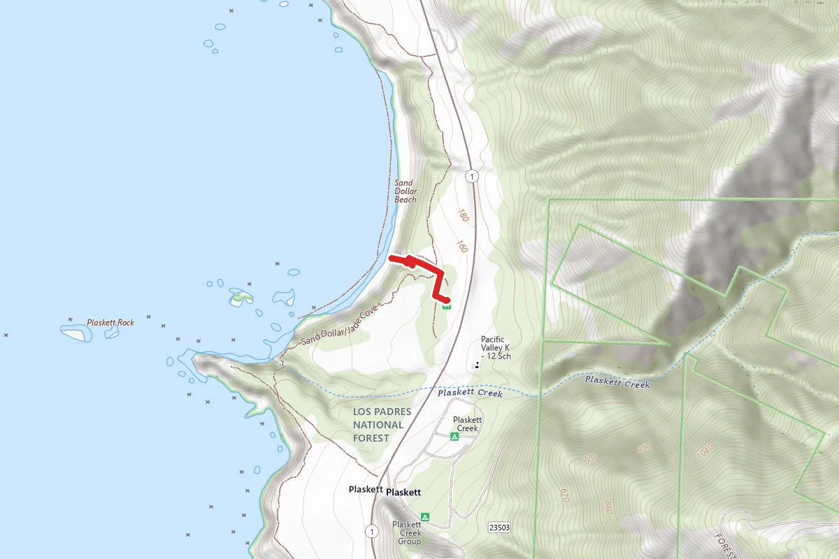 Sand Dollar Beach Trail