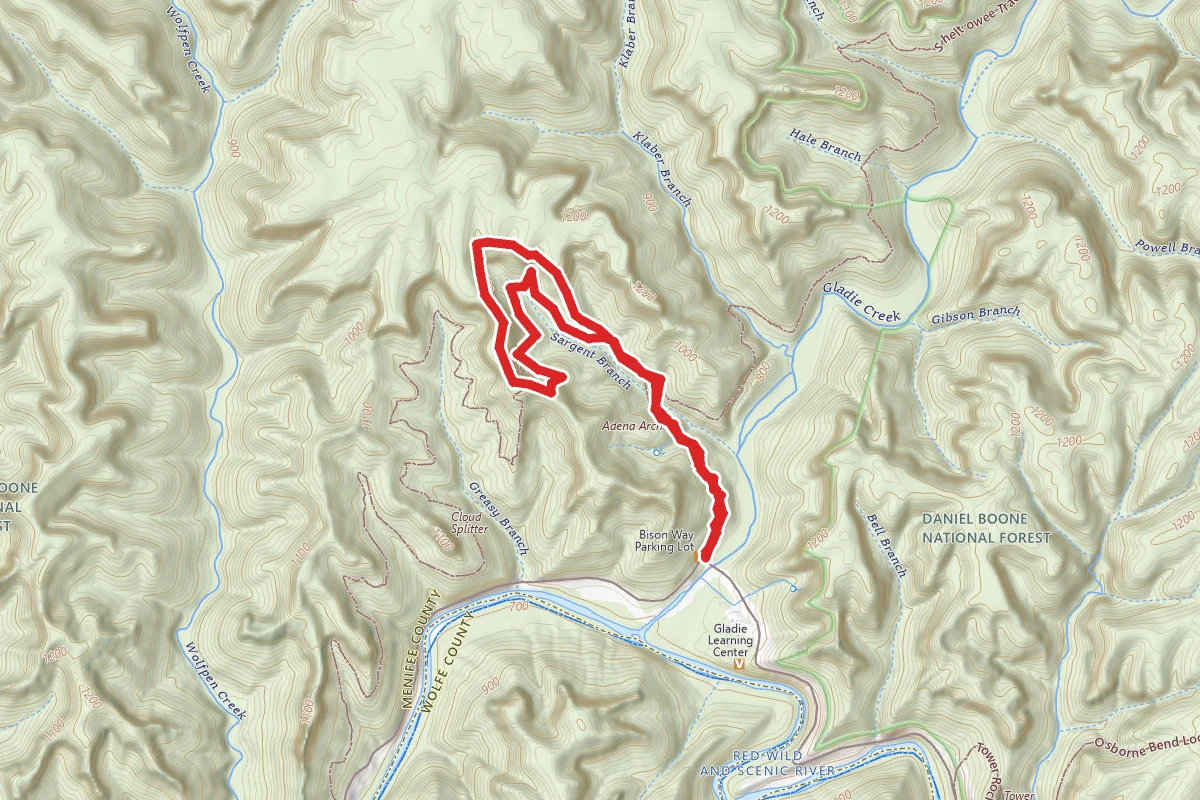 Indian Staircase Trail