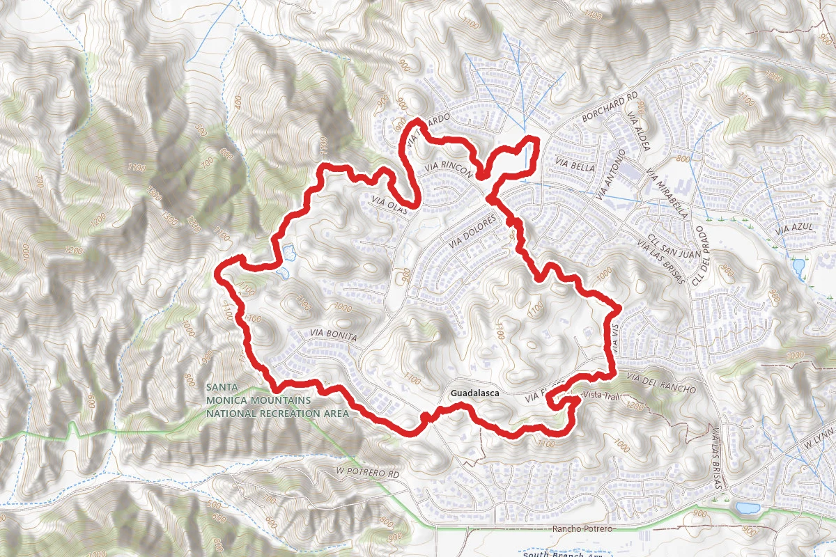 6 mile loop