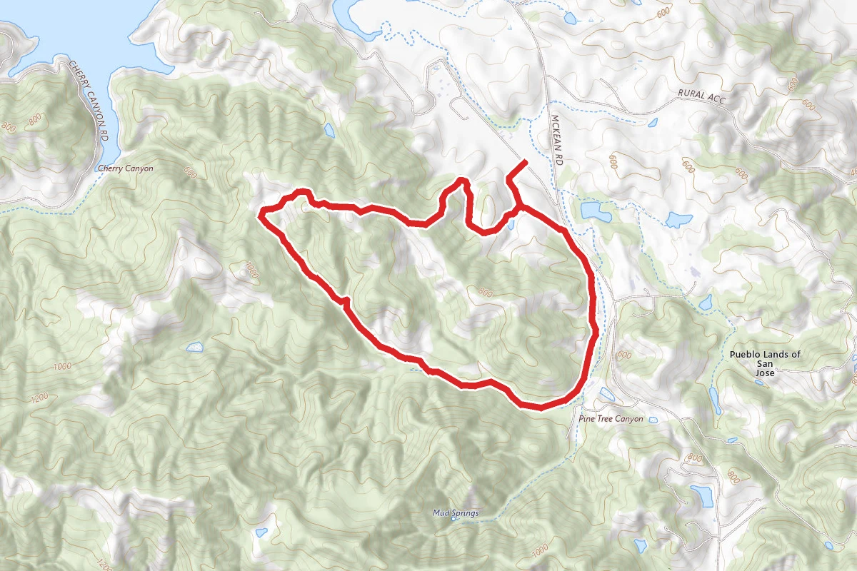Calero Figueroa and Pena Trail Loop