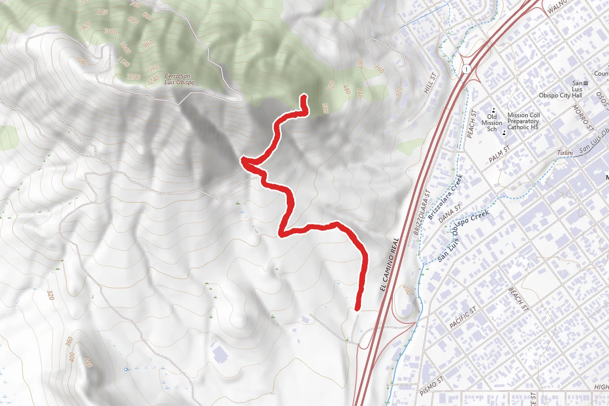 M Trail via Lemon Grove Loop