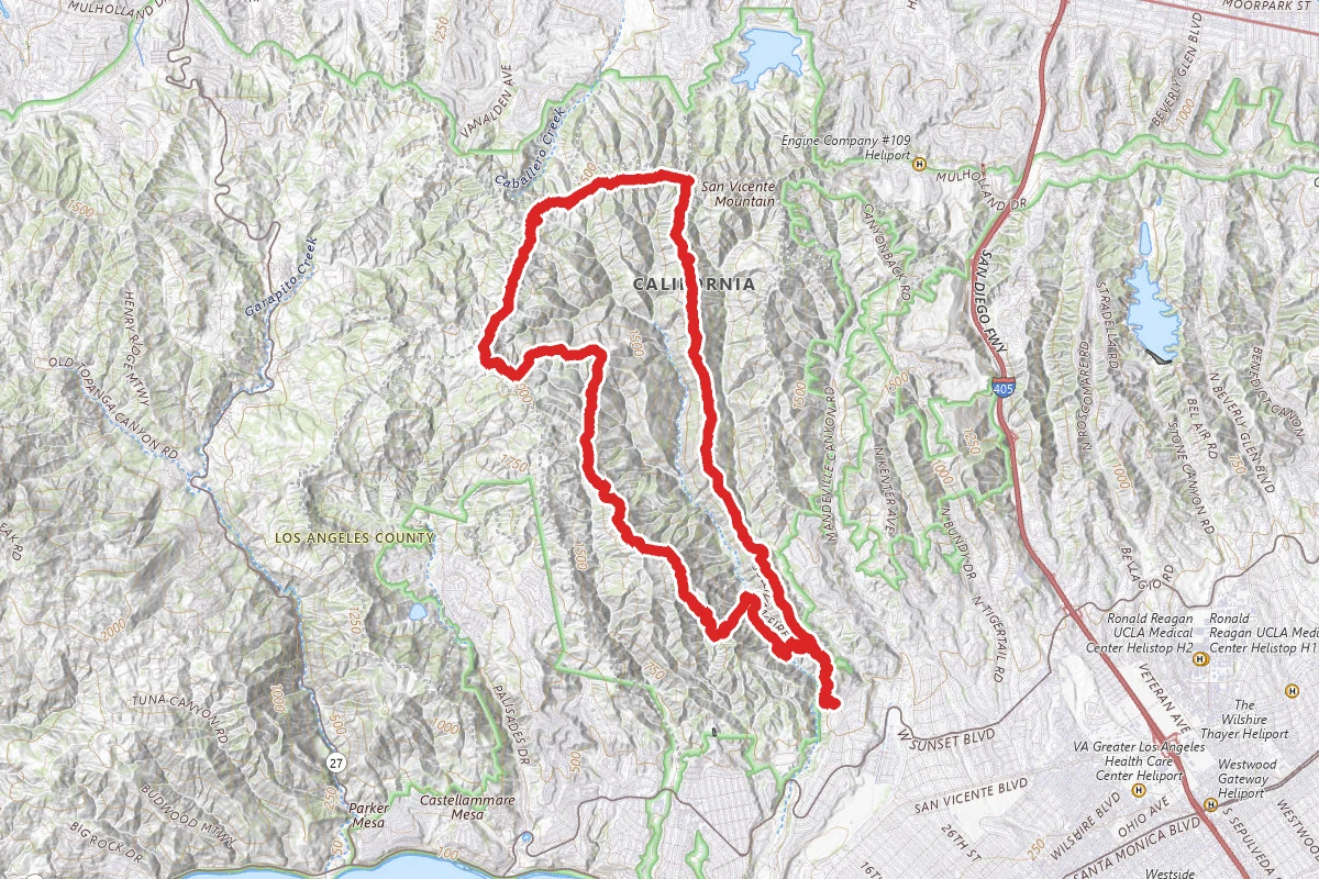 Sullivan Fire Road to Backbone Trail Loop