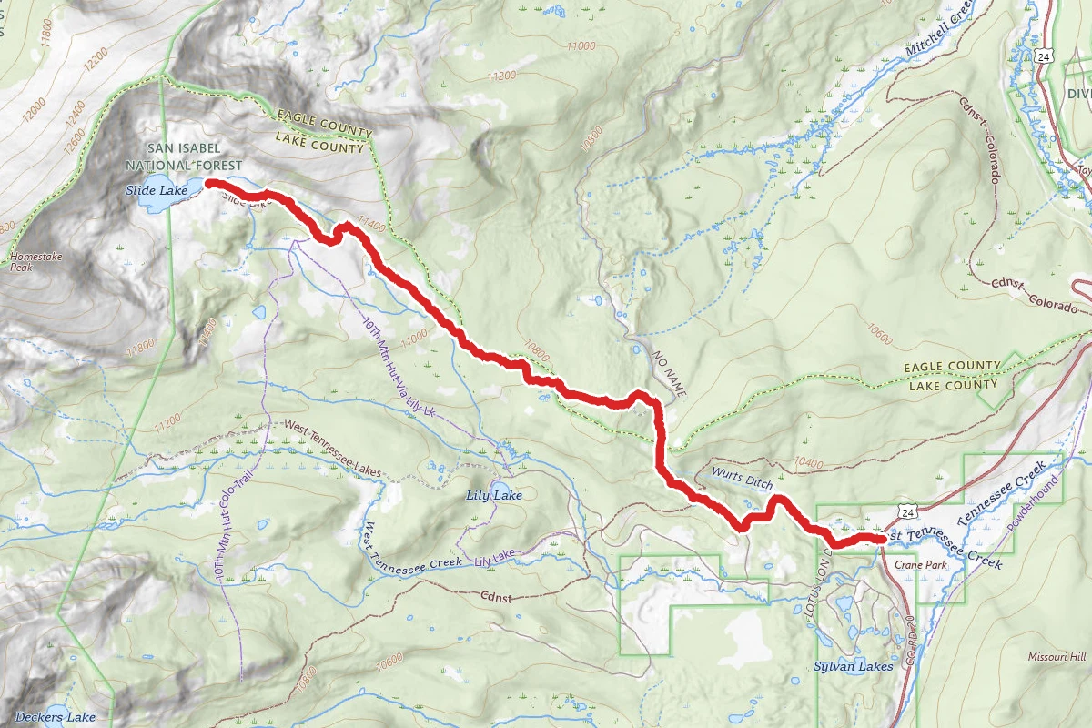 Slide Lake OHV Trail