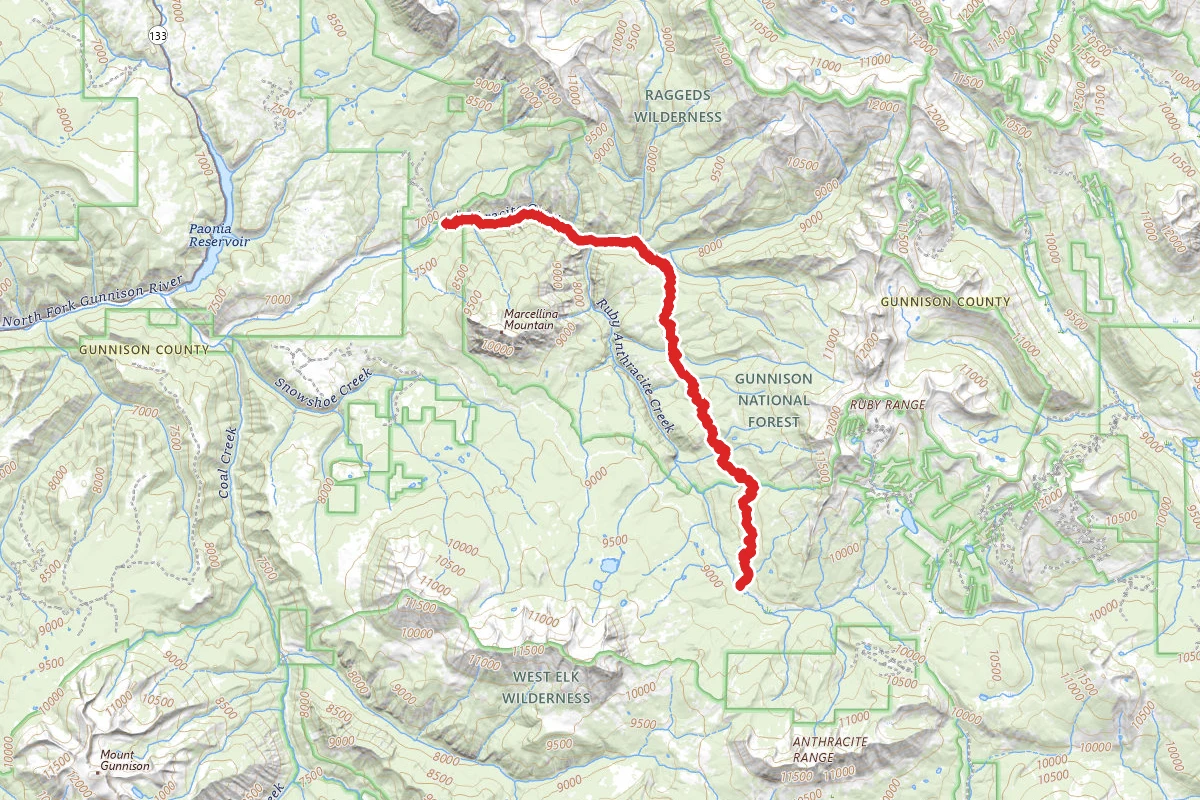 Dark Canyon Trail