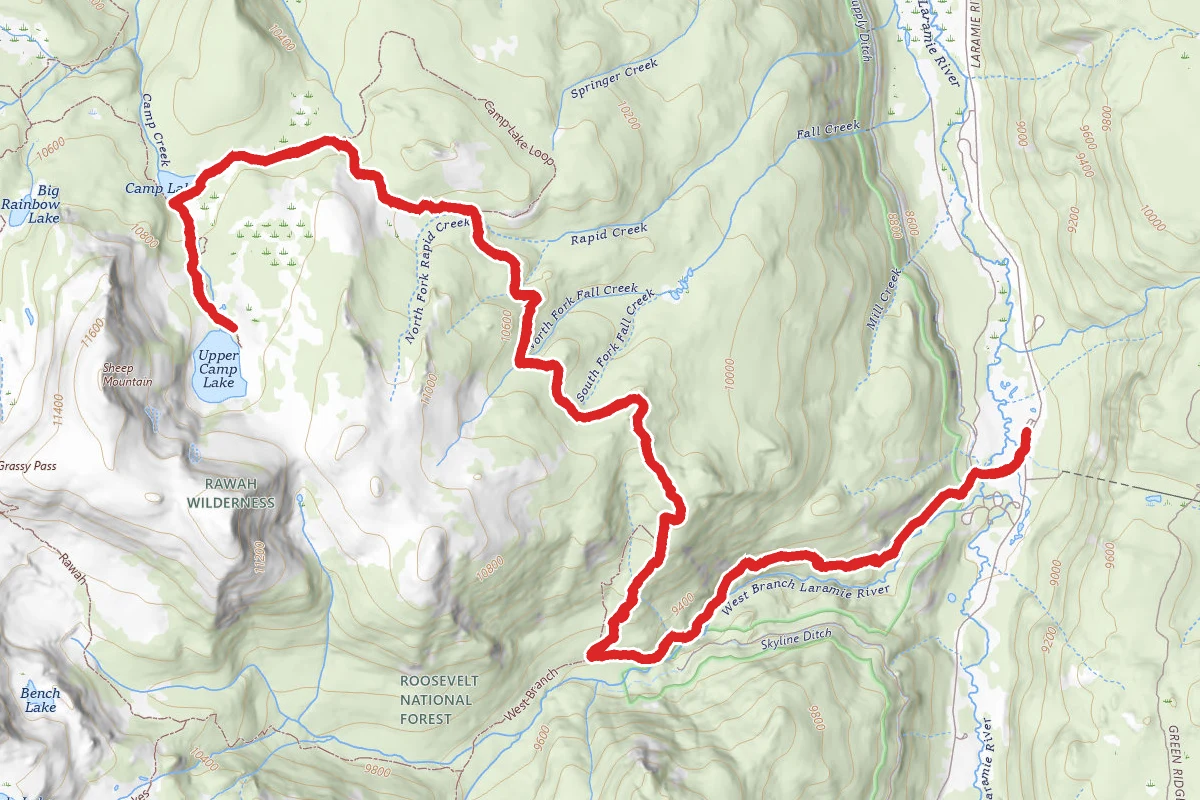 Camp Lake Trail