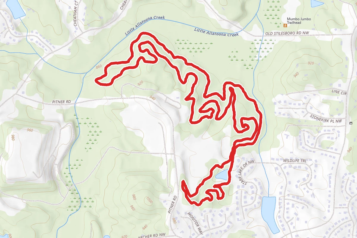 Pitner Road Trails