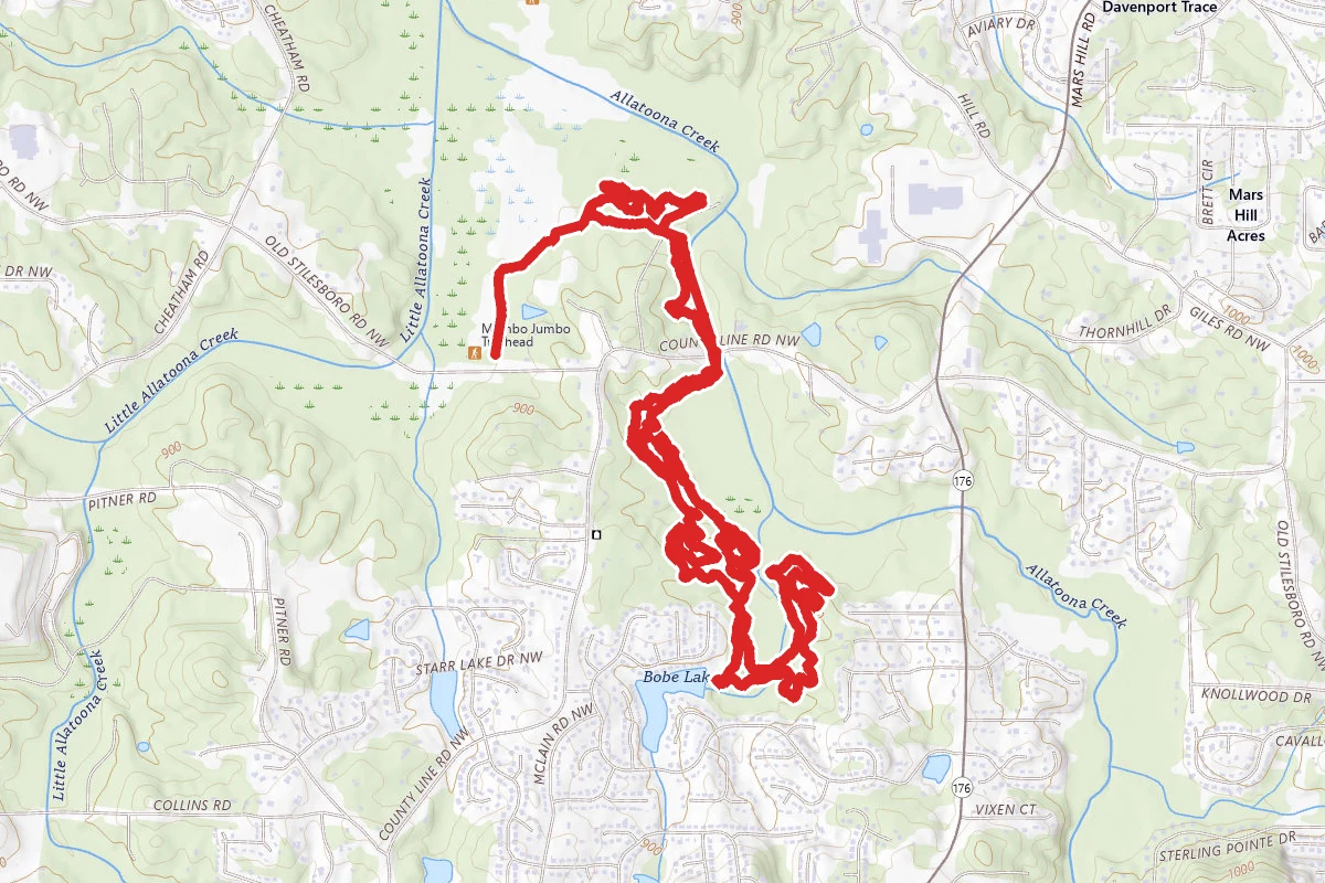 Mason's Connector to Mason's Bridge Loop