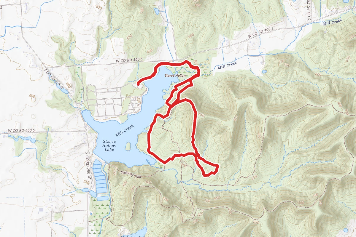 Starve Hollow State Recreation Area Trail