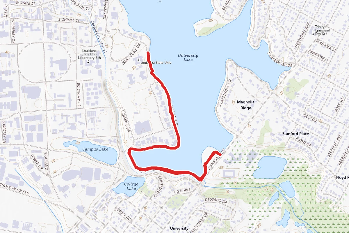 University Lake Trail
